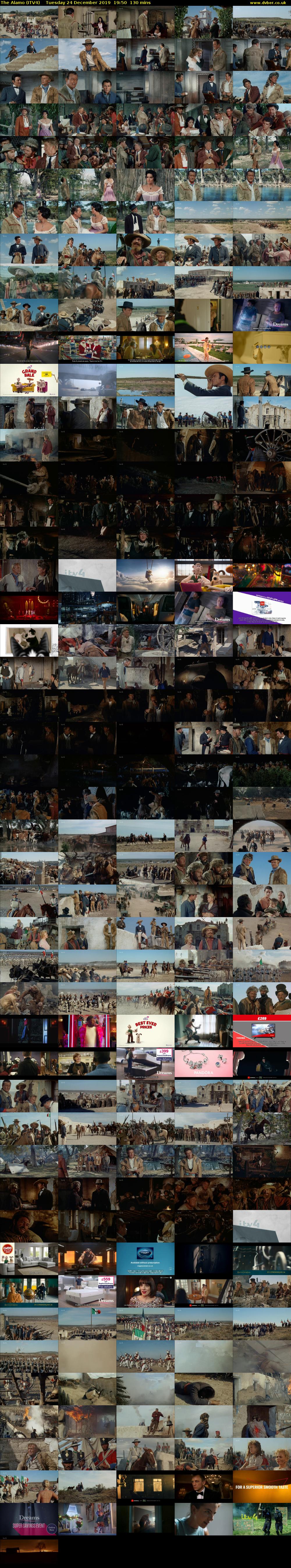 The Alamo (ITV4) Tuesday 24 December 2019 19:50 - 22:00