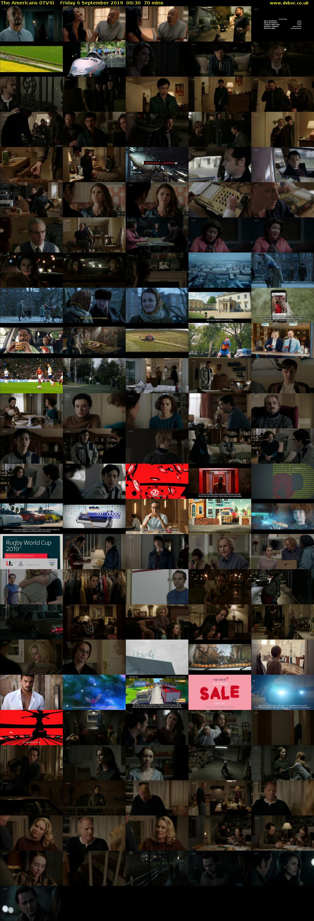 The Americans (ITV4) Friday 6 September 2019 00:30 - 01:40