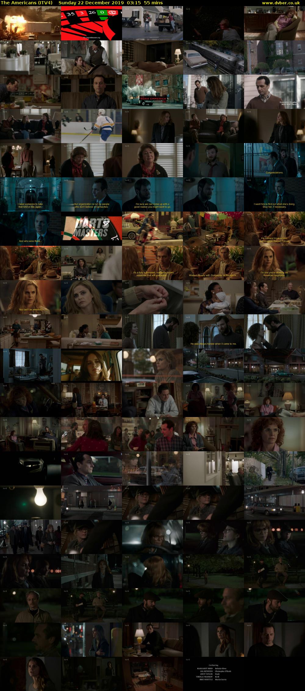 The Americans (ITV4) Sunday 22 December 2019 03:15 - 04:10