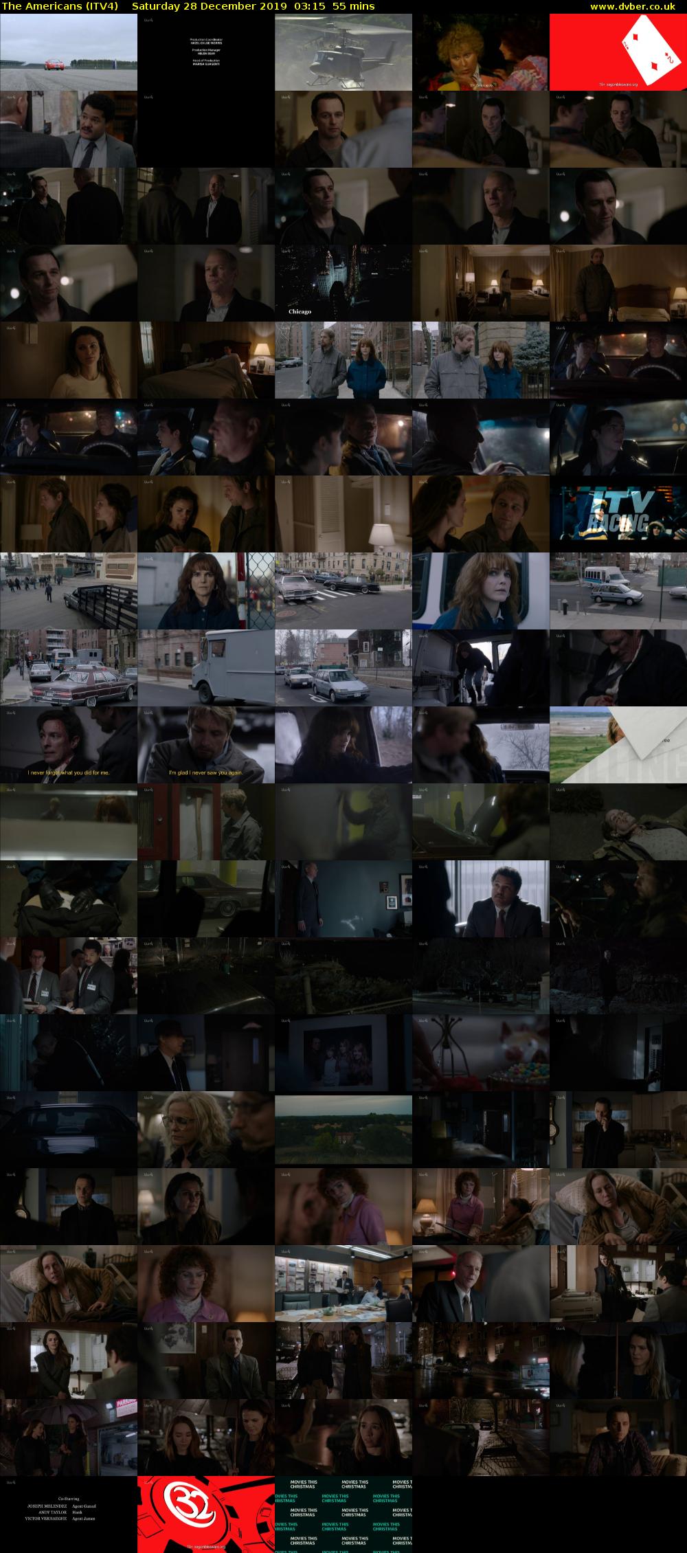 The Americans (ITV4) Saturday 28 December 2019 03:15 - 04:10