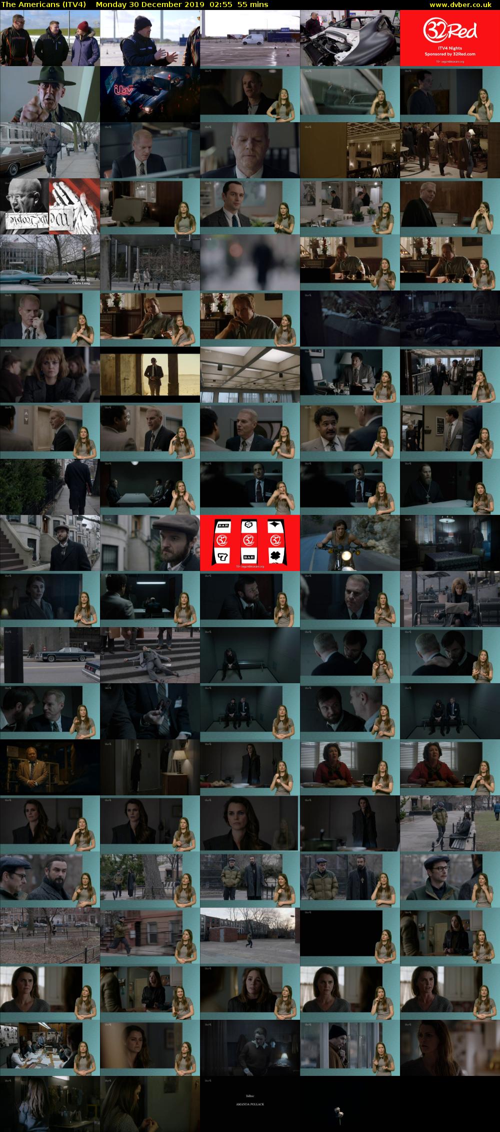 The Americans (ITV4) Monday 30 December 2019 02:55 - 03:50