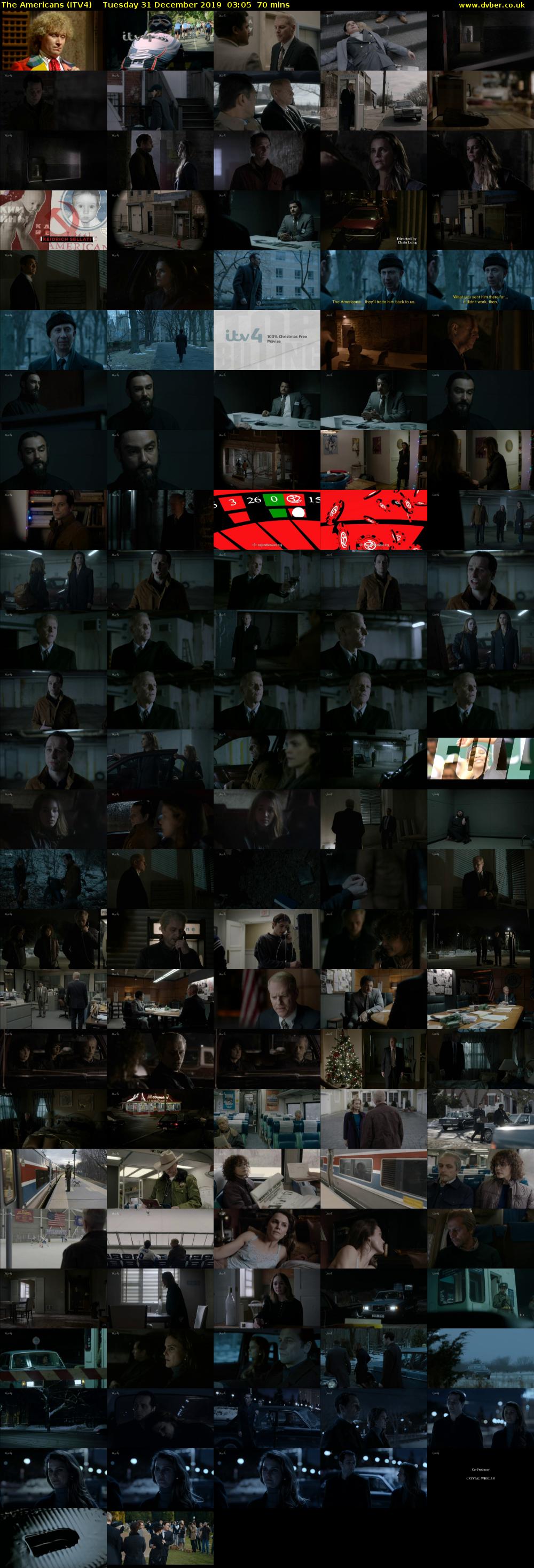 The Americans (ITV4) Tuesday 31 December 2019 03:05 - 04:15