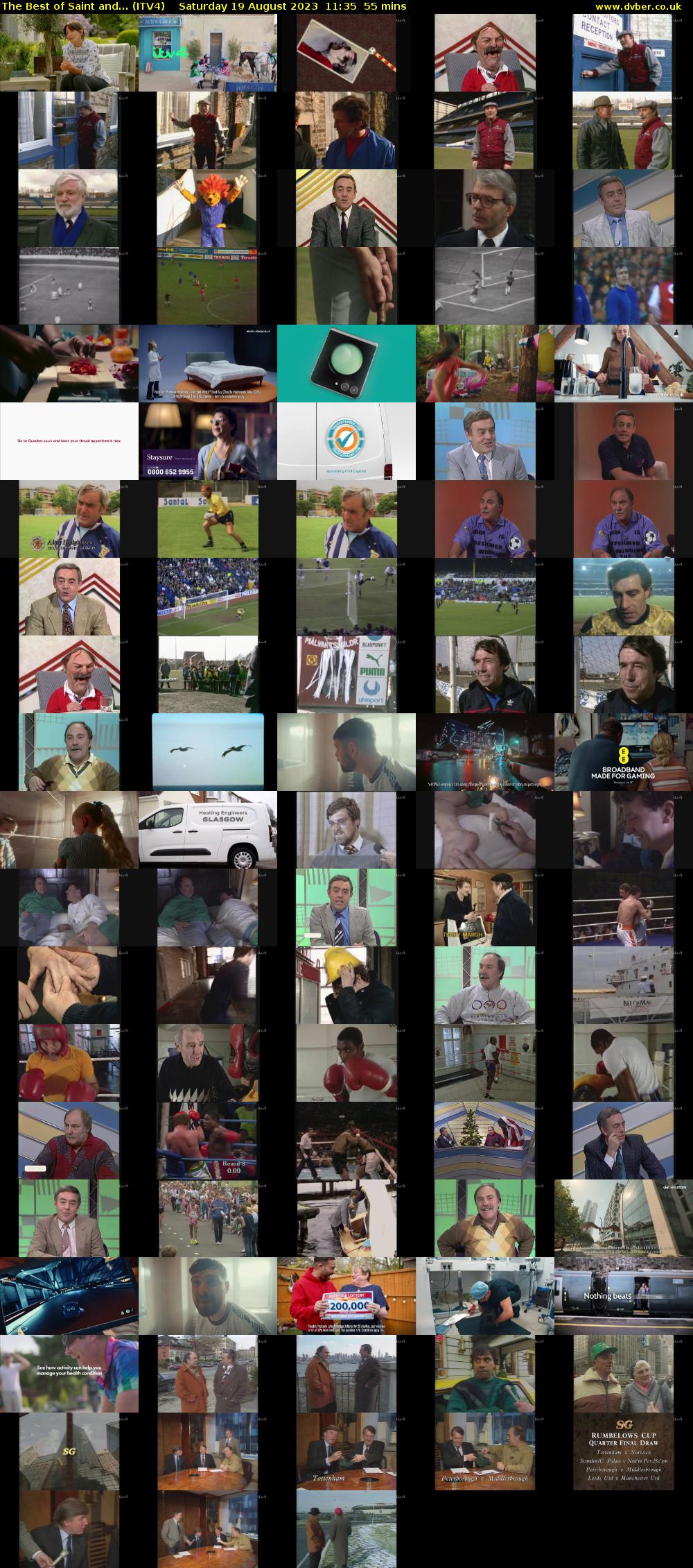 The Best of Saint and... (ITV4) Saturday 19 August 2023 11:35 - 12:30