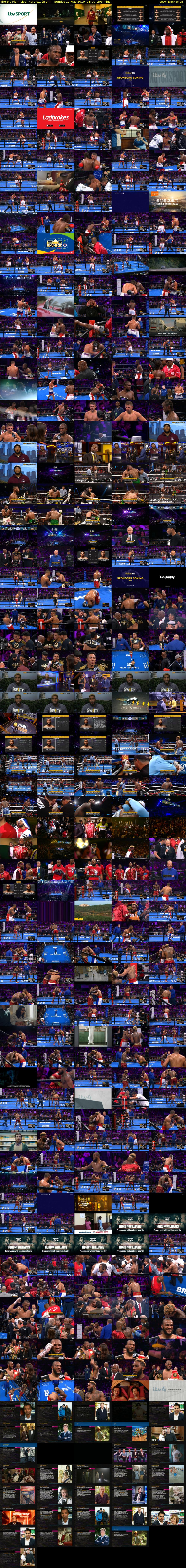 The Big Fight Live: Hurd v... (ITV4) Sunday 12 May 2019 01:00 - 04:25