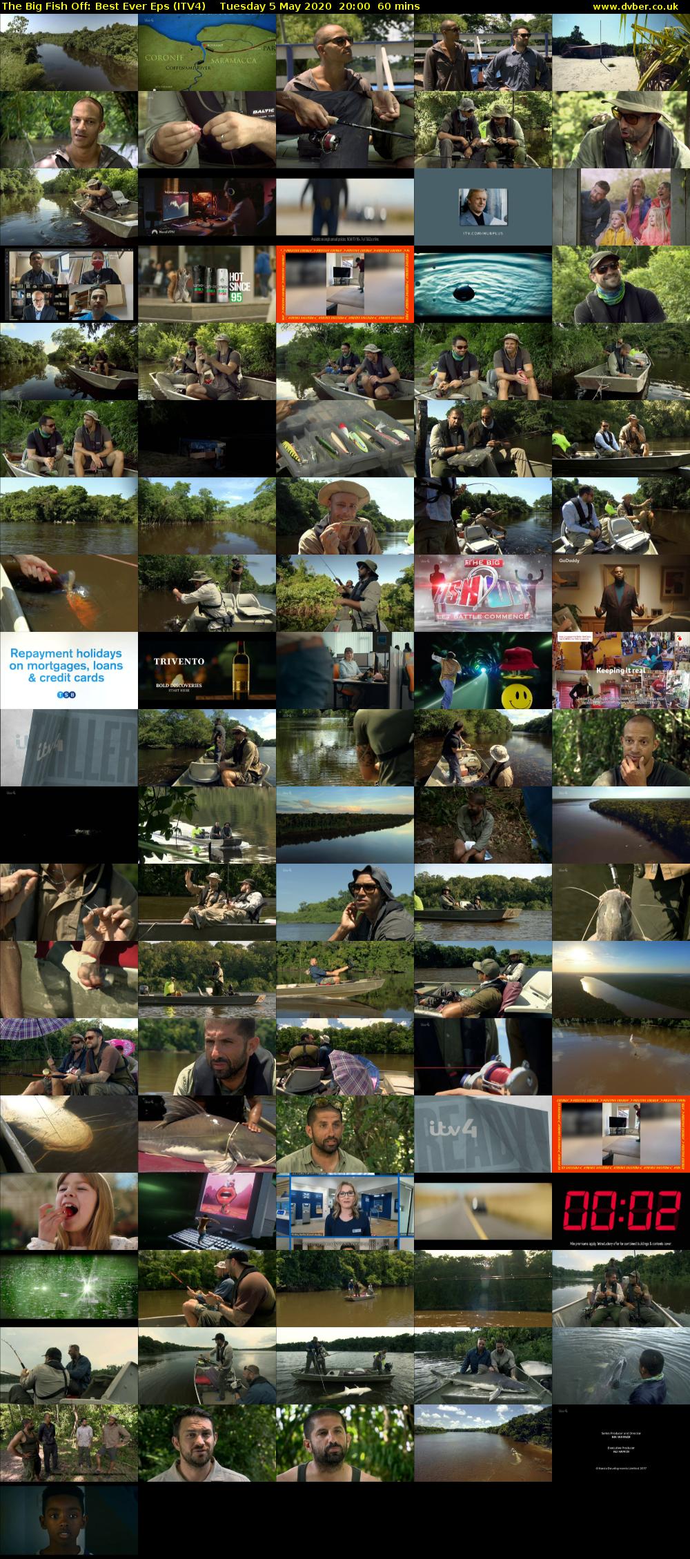 The Big Fish Off: Best Ever Eps (ITV4) Tuesday 5 May 2020 20:00 - 21:00