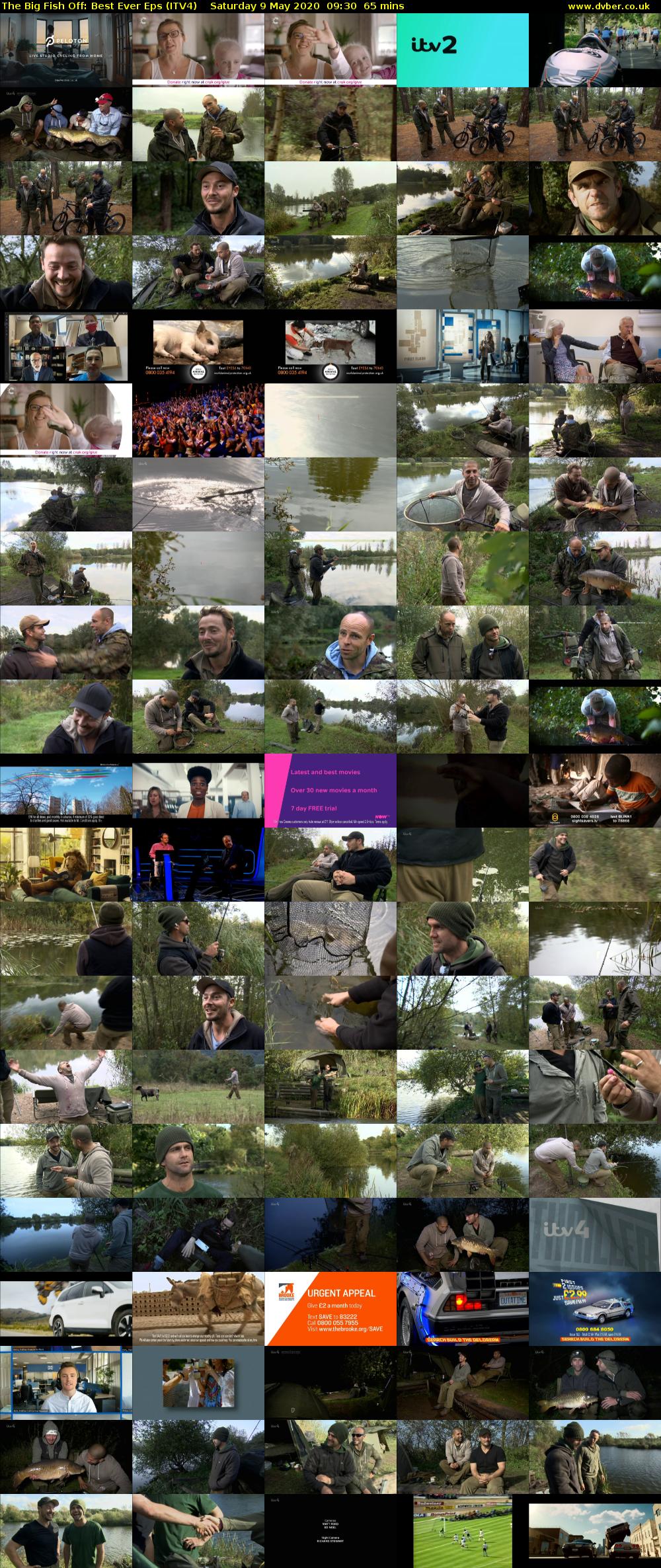 The Big Fish Off: Best Ever Eps (ITV4) Saturday 9 May 2020 09:30 - 10:35