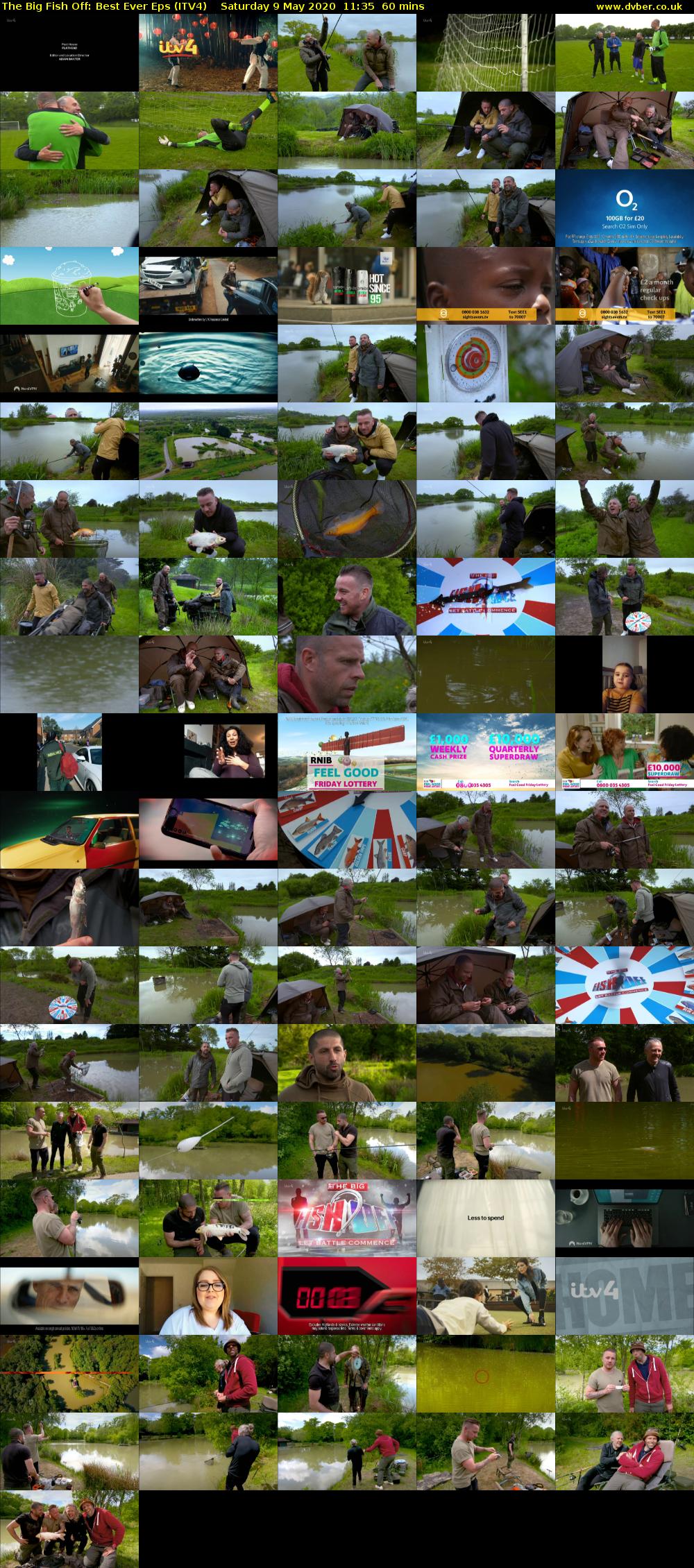 The Big Fish Off: Best Ever Eps (ITV4) Saturday 9 May 2020 11:35 - 12:35
