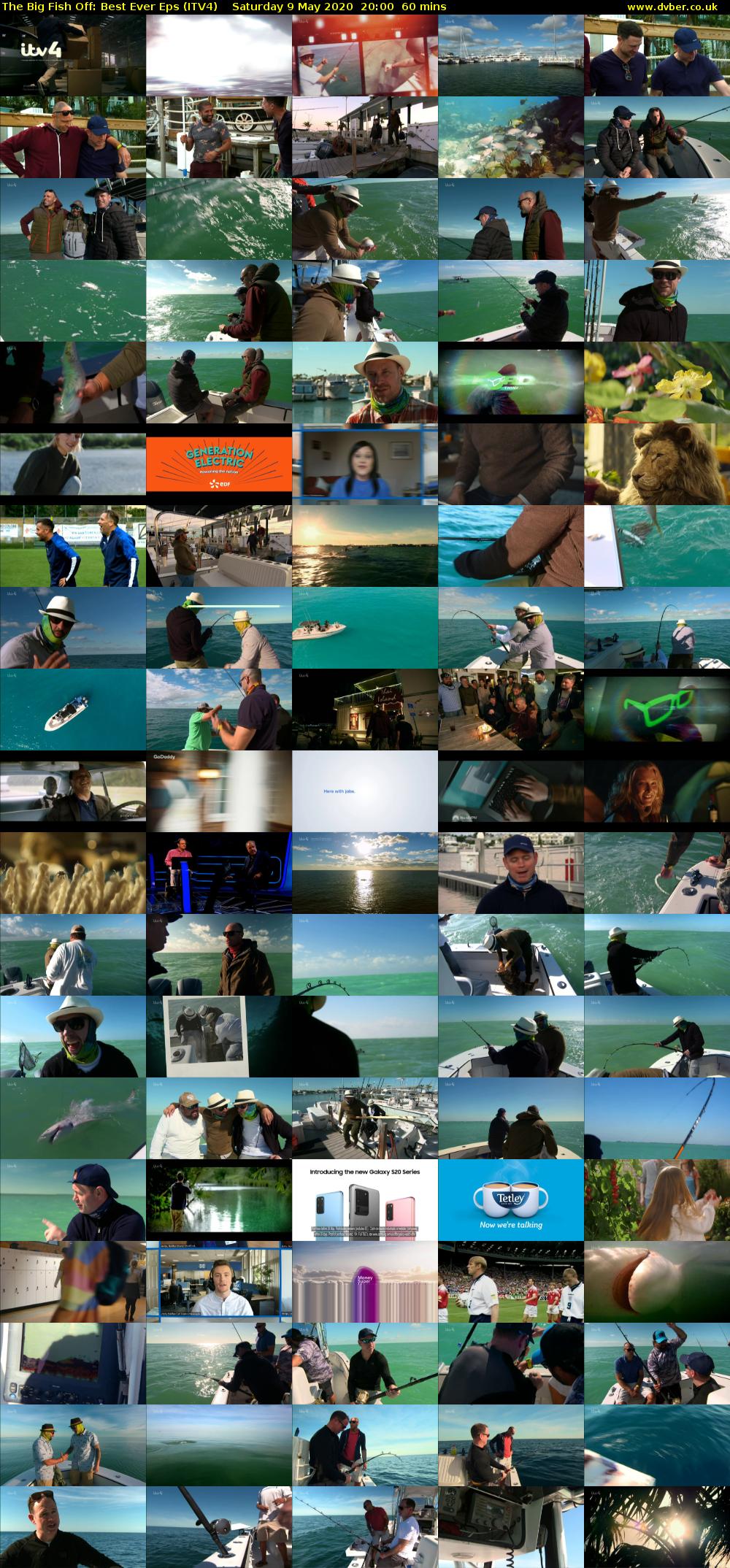 The Big Fish Off: Best Ever Eps (ITV4) Saturday 9 May 2020 20:00 - 21:00