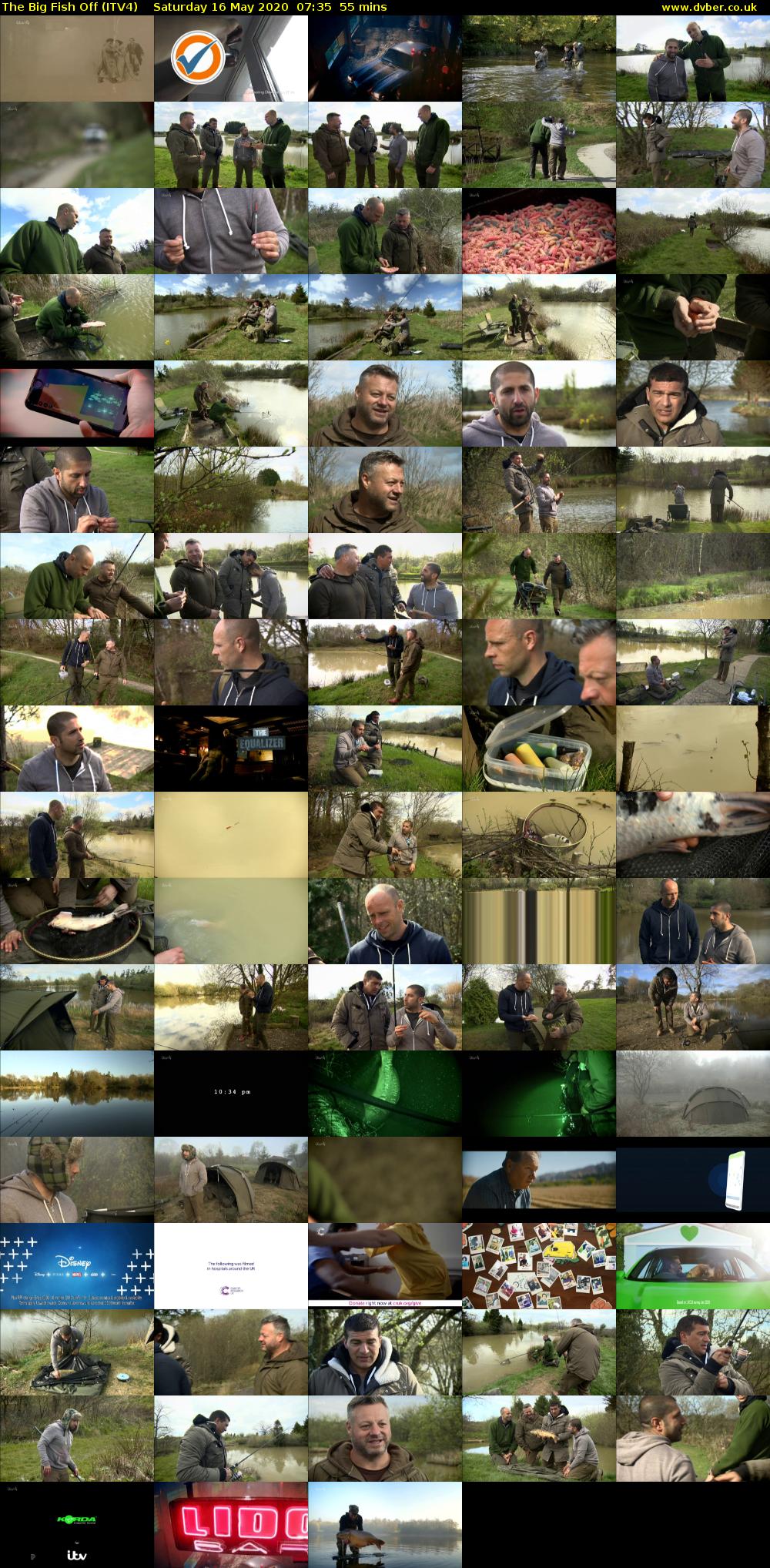 The Big Fish Off (ITV4) Saturday 16 May 2020 07:35 - 08:30