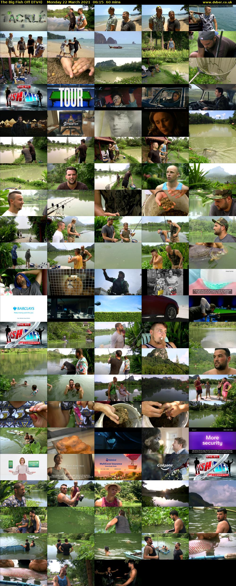 The Big Fish Off (ITV4) Monday 22 March 2021 06:15 - 07:15