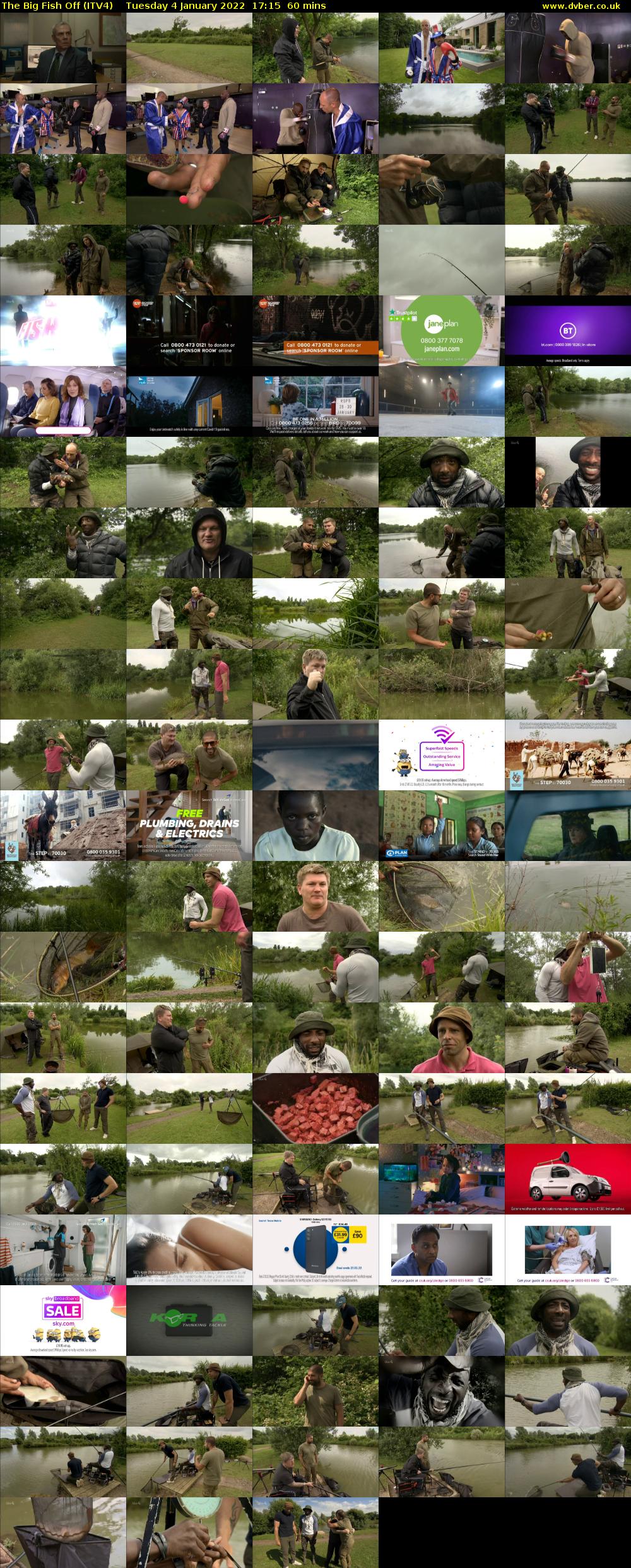 The Big Fish Off (ITV4) Tuesday 4 January 2022 17:15 - 18:15