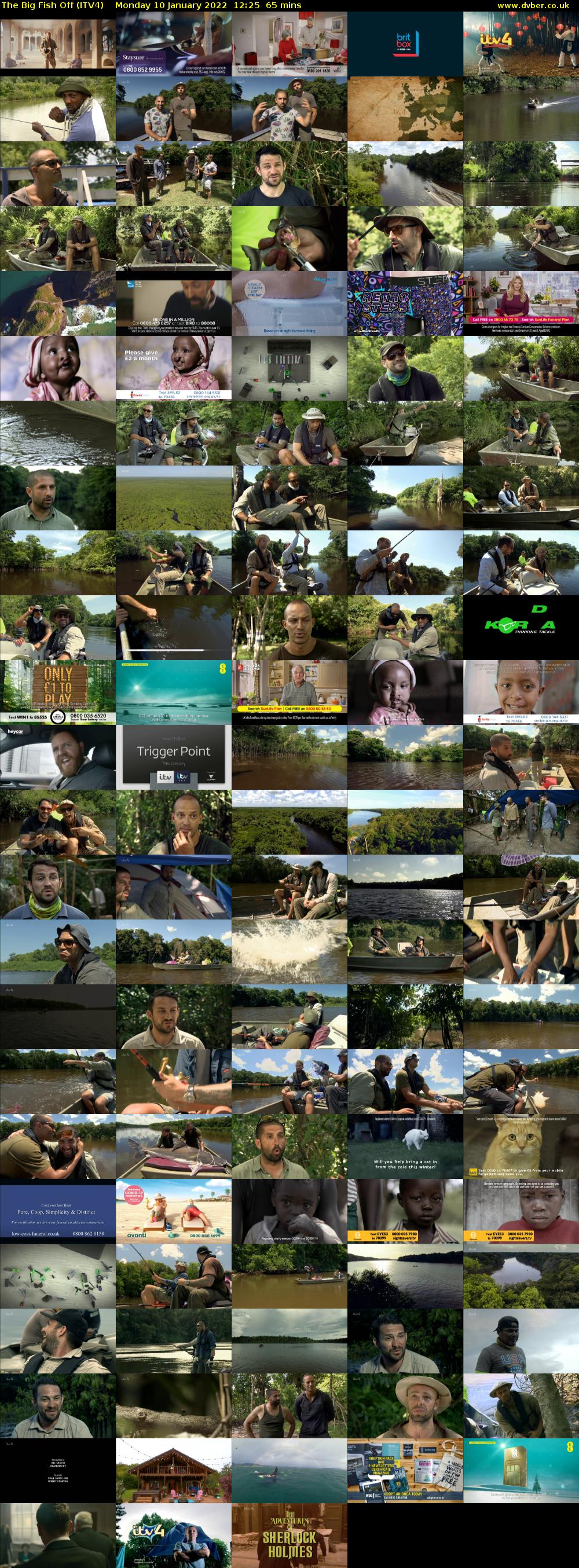 The Big Fish Off (ITV4) Monday 10 January 2022 12:25 - 13:30