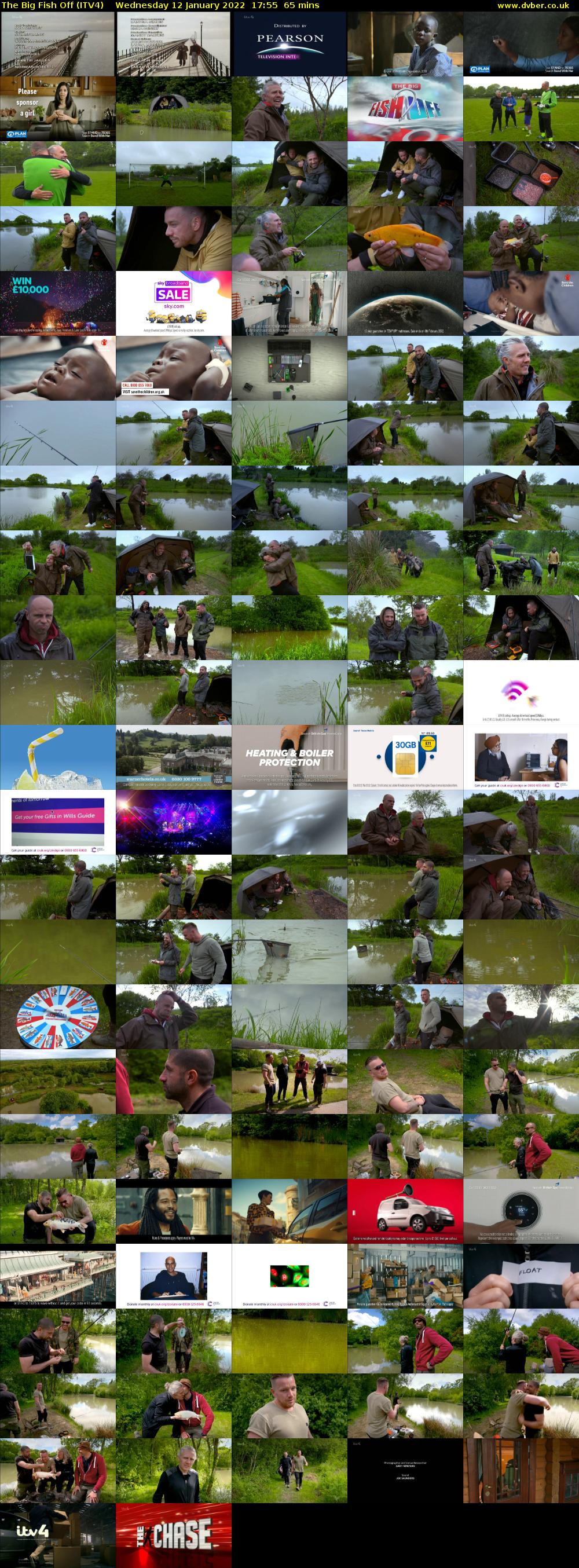 The Big Fish Off (ITV4) Wednesday 12 January 2022 17:55 - 19:00