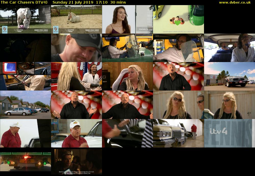 The Car Chasers (ITV4) Sunday 21 July 2019 17:10 - 17:40