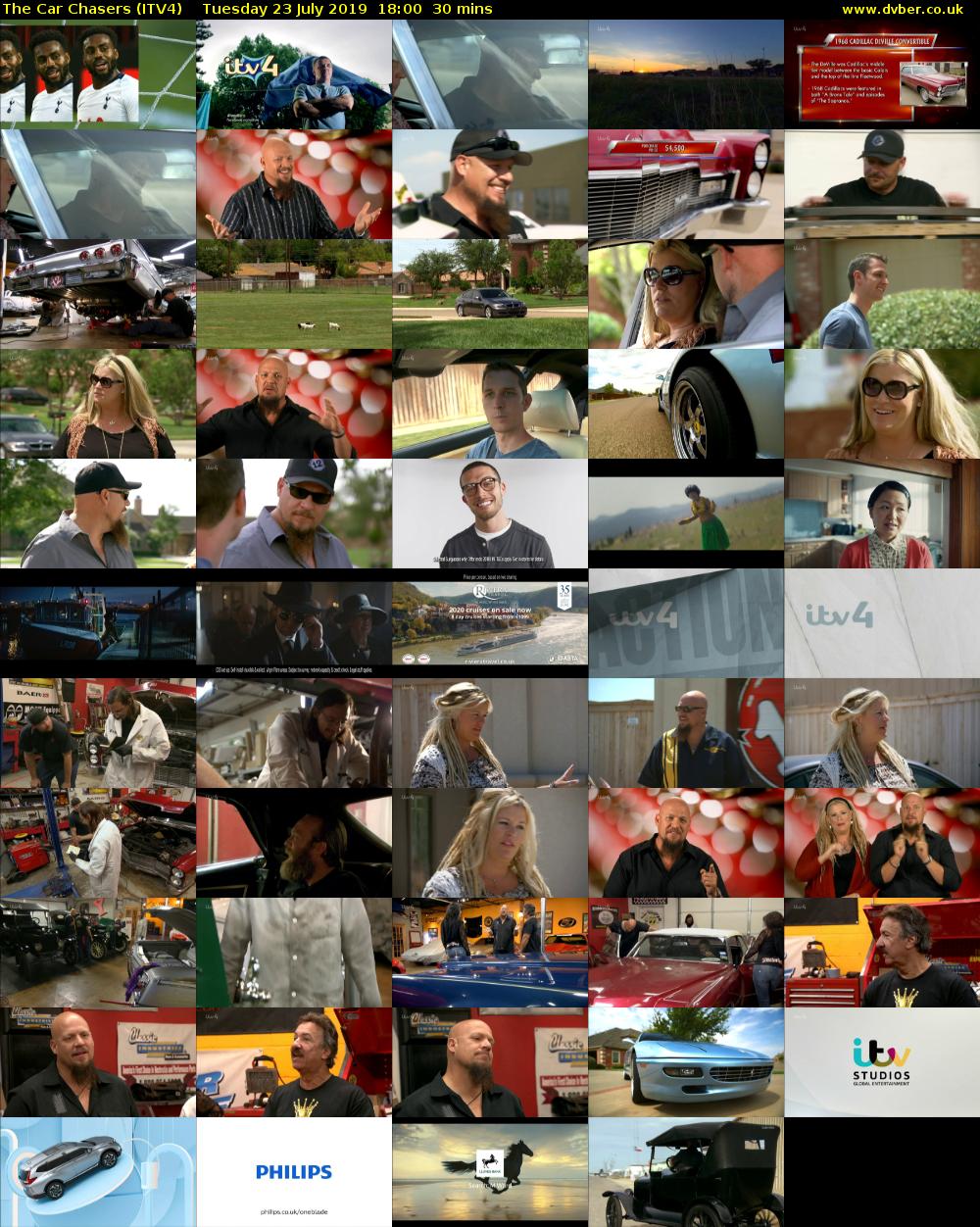 The Car Chasers (ITV4) Tuesday 23 July 2019 18:00 - 18:30