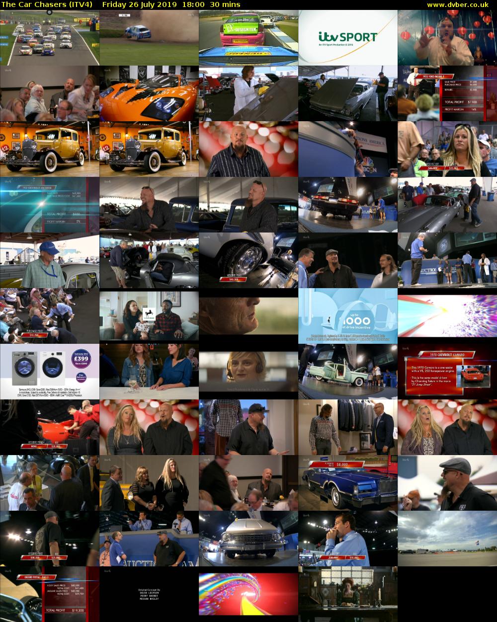 The Car Chasers (ITV4) Friday 26 July 2019 18:00 - 18:30