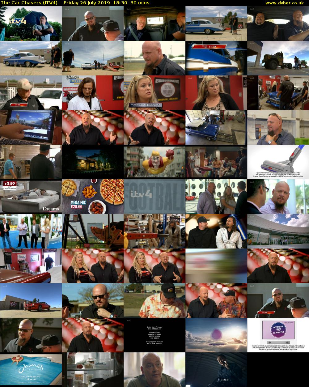 The Car Chasers (ITV4) Friday 26 July 2019 18:30 - 19:00