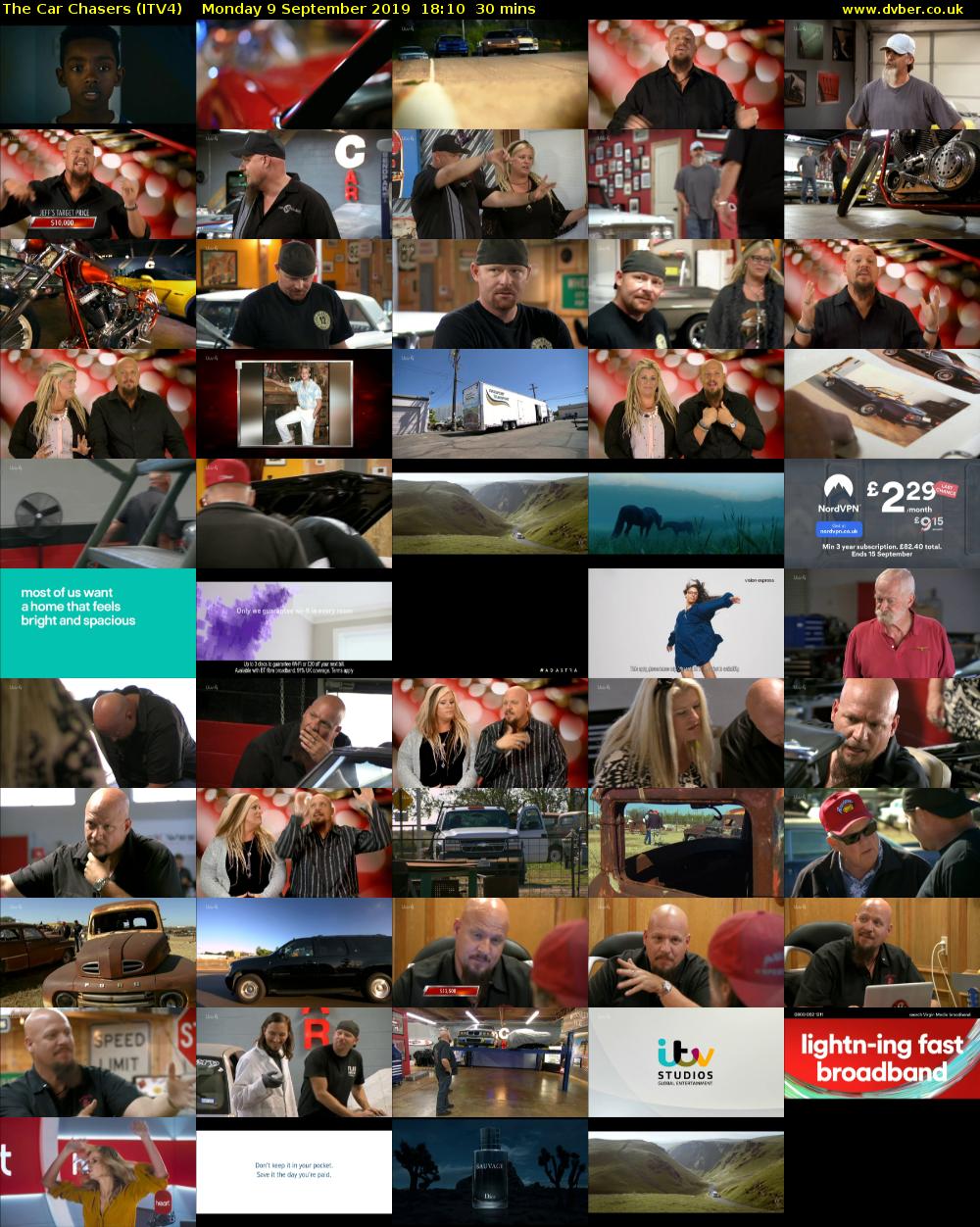 The Car Chasers (ITV4) Monday 9 September 2019 18:10 - 18:40
