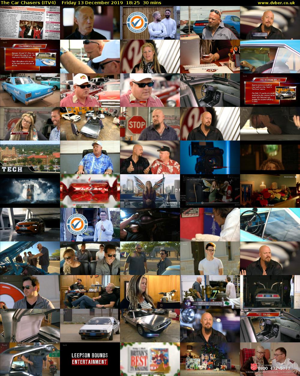 The Car Chasers (ITV4) Friday 13 December 2019 18:25 - 18:55