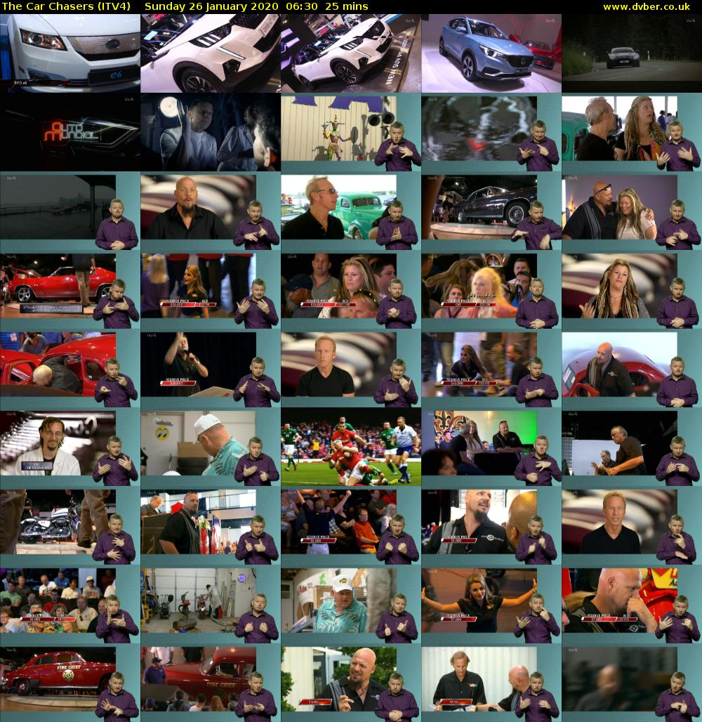 The Car Chasers (ITV4) Sunday 26 January 2020 06:30 - 06:55