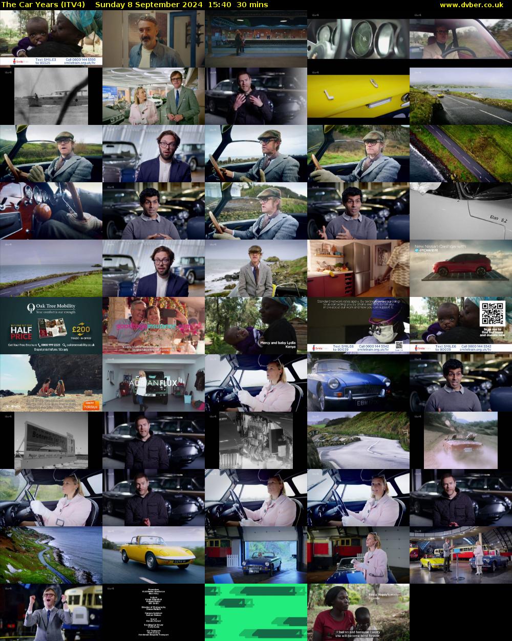 The Car Years (ITV4) Sunday 8 September 2024 15:40 - 16:10