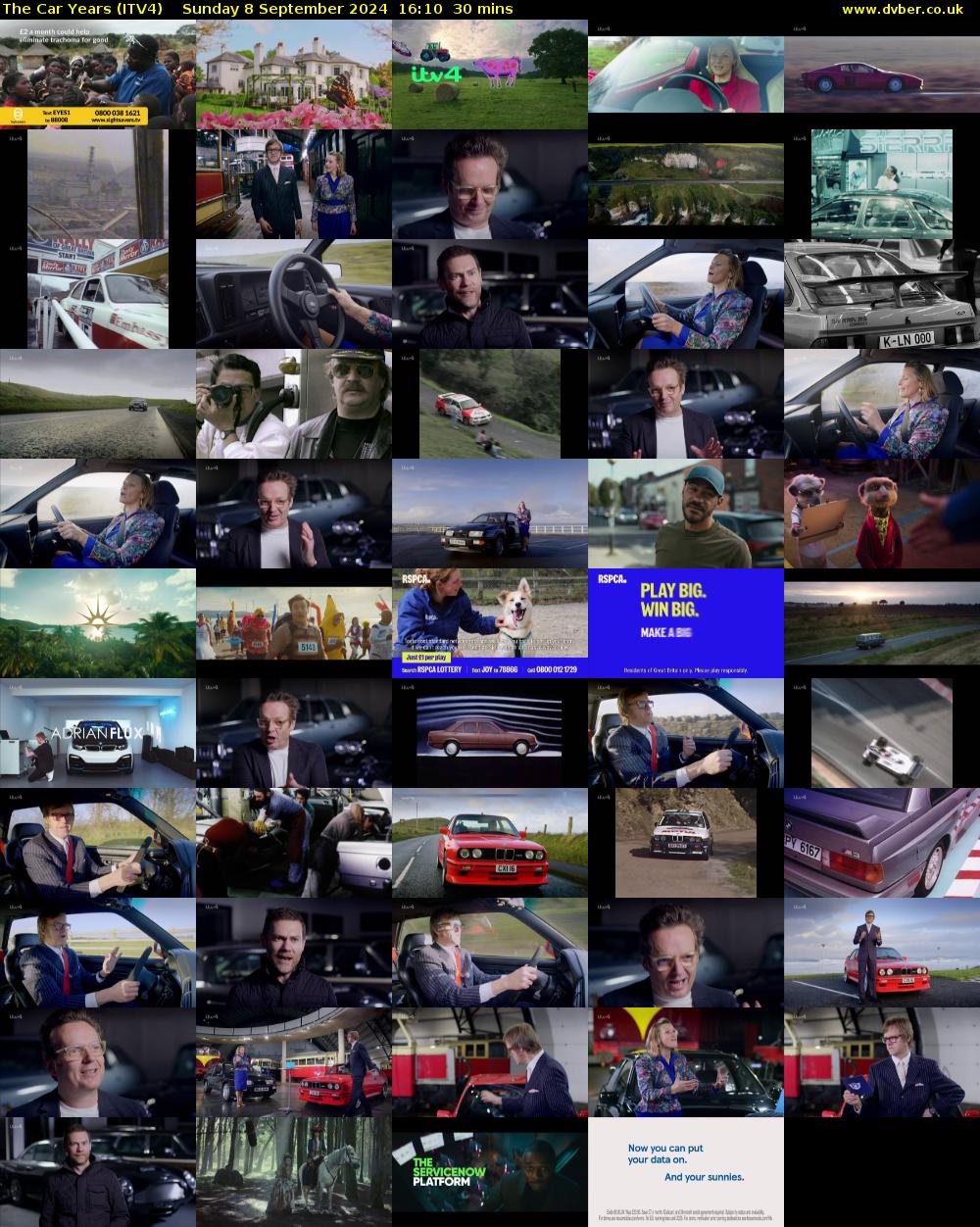 The Car Years (ITV4) Sunday 8 September 2024 16:10 - 16:40