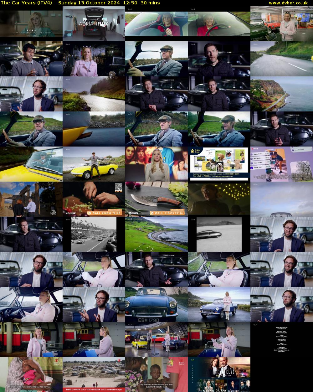 The Car Years (ITV4) Sunday 13 October 2024 12:50 - 13:20