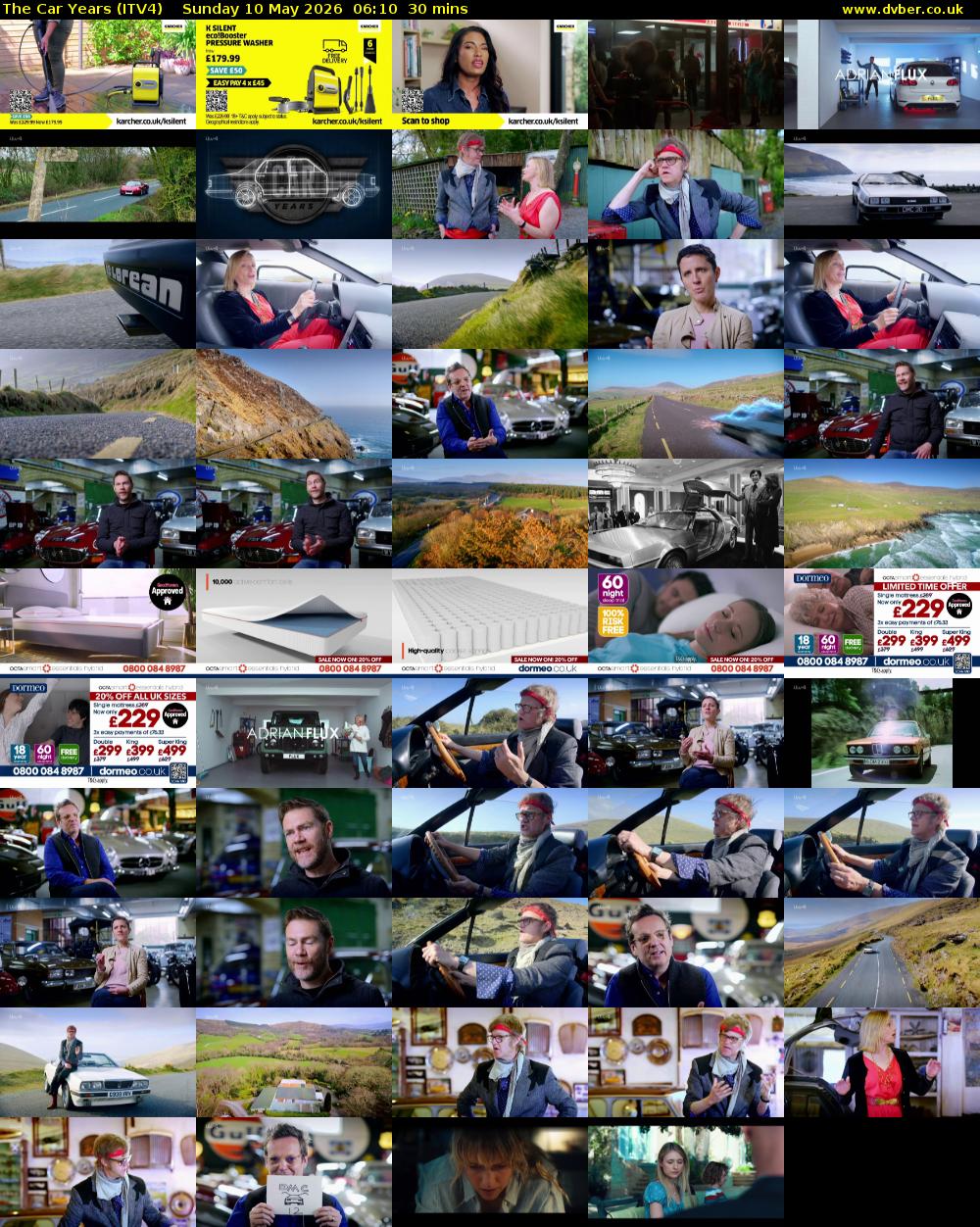The Car Years (ITV4) Sunday 10 May 2026 06:10 - 06:40