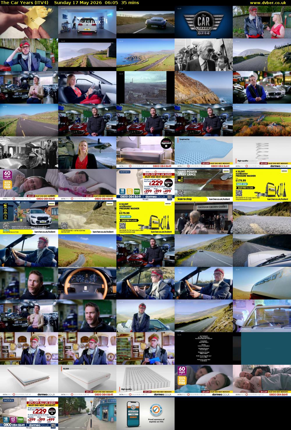 The Car Years (ITV4) Sunday 17 May 2026 06:05 - 06:40
