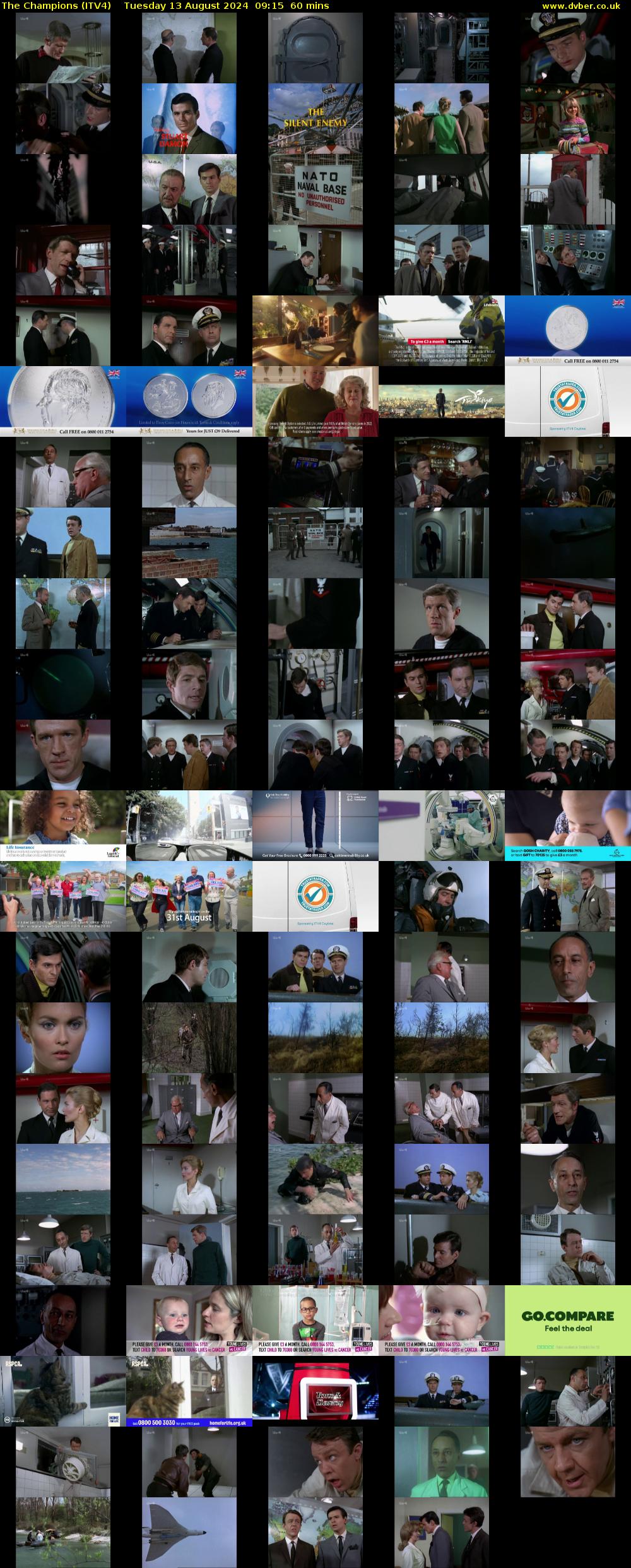The Champions (ITV4) Tuesday 13 August 2024 09:15 - 10:15