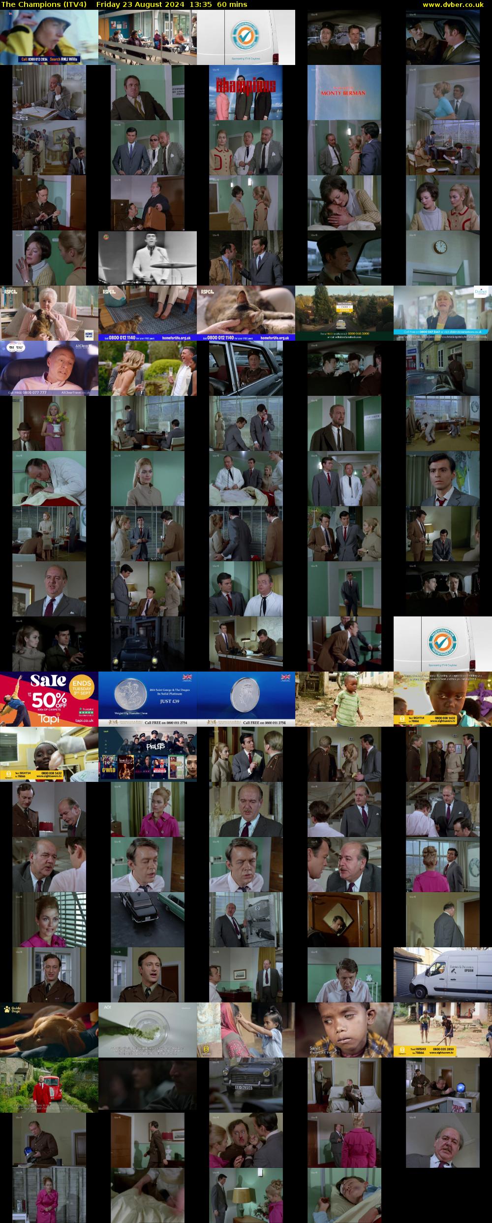 The Champions (ITV4) Friday 23 August 2024 13:35 - 14:35