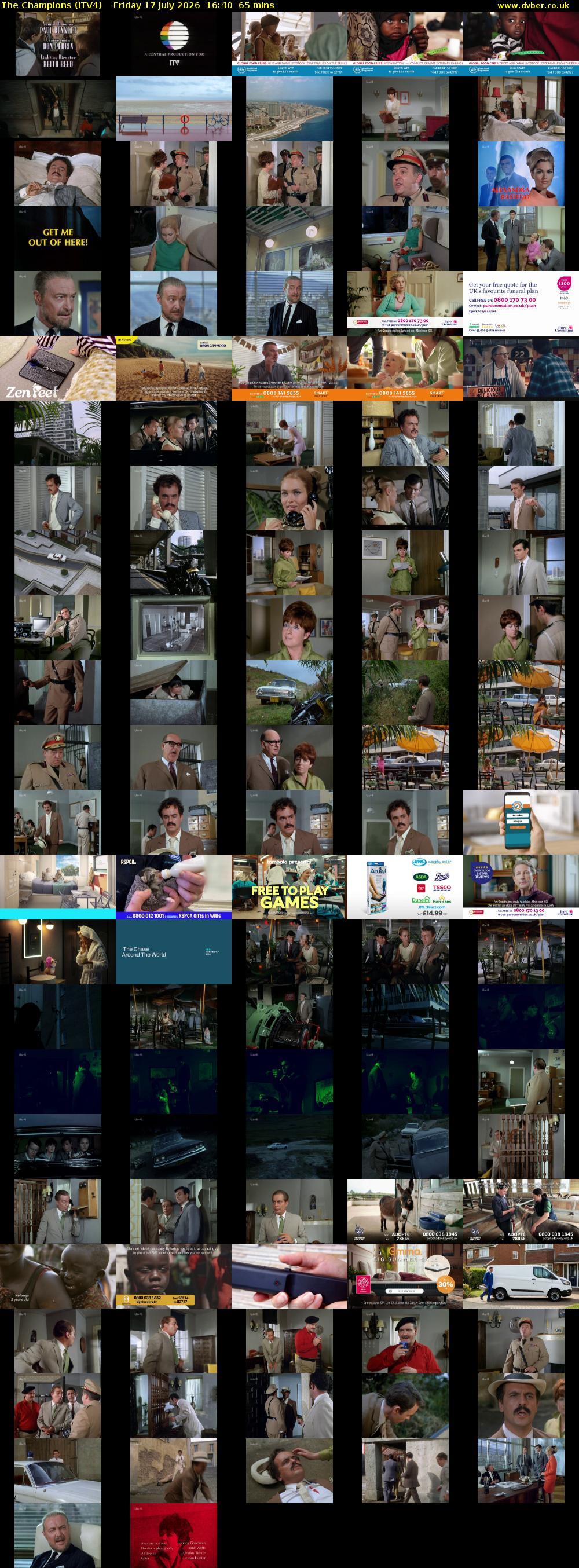 The Champions (ITV4) Friday 17 July 2026 16:40 - 17:45