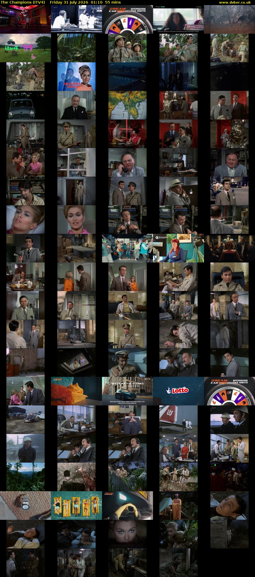 The Champions (ITV4) Friday 31 July 2026 01:10 - 02:05