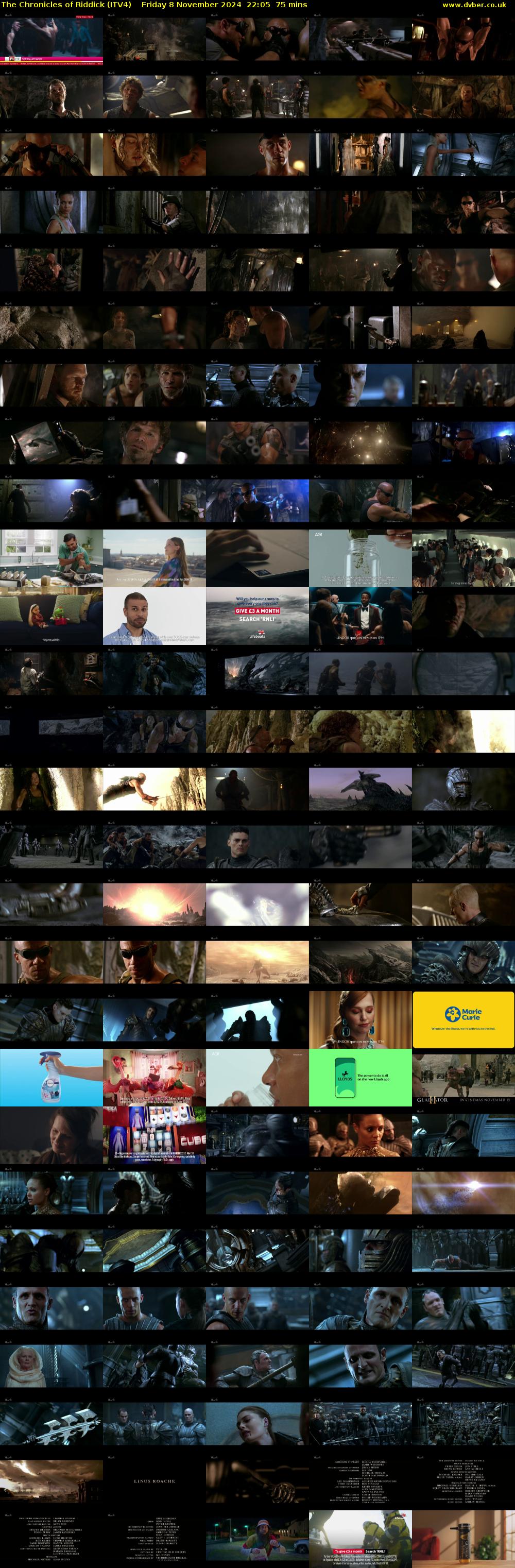 The Chronicles of Riddick (ITV4) Friday 8 November 2024 22:05 - 23:20