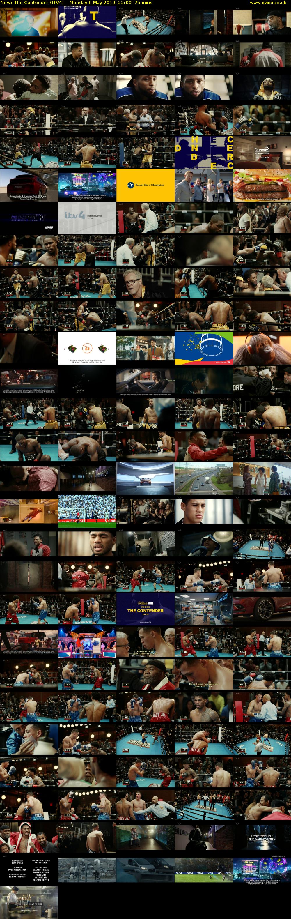 The Contender (ITV4) Monday 6 May 2019 22:00 - 23:15