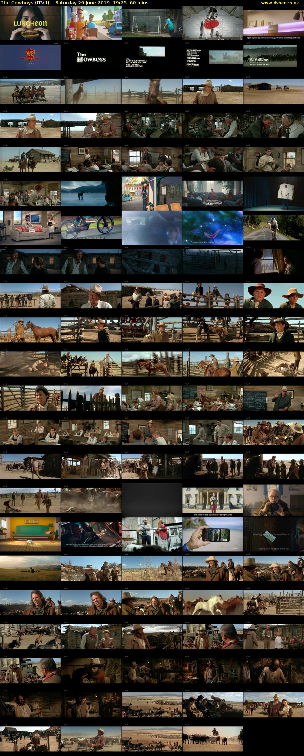 The Cowboys (ITV4) Saturday 29 June 2019 19:25 - 20:25