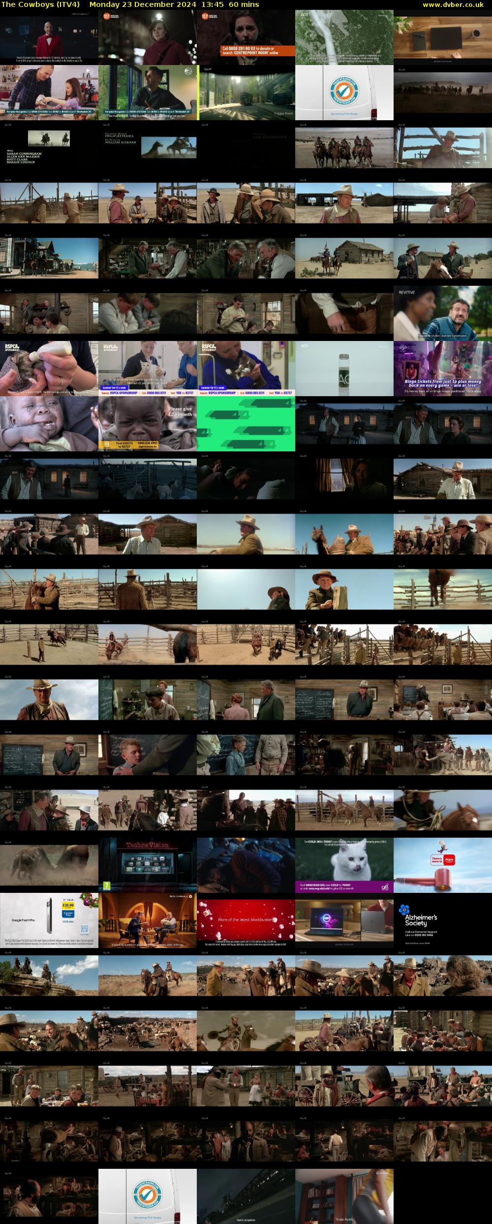 The Cowboys (ITV4) Monday 23 December 2024 13:45 - 14:45