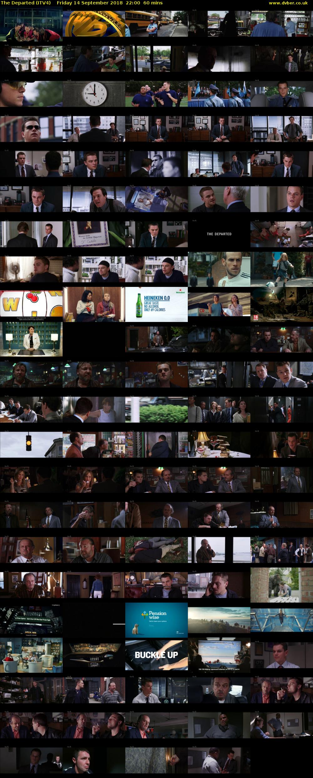 The Departed (ITV4) Friday 14 September 2018 22:00 - 23:00