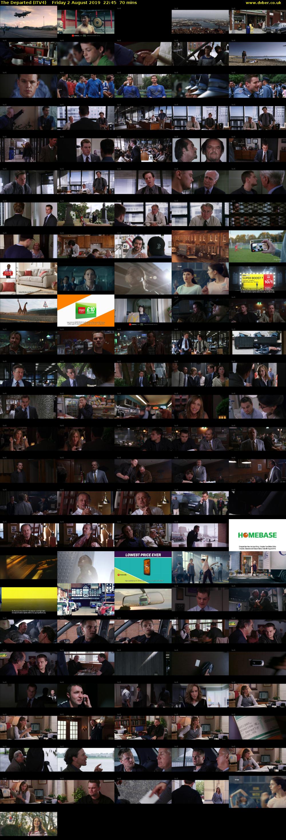 The Departed (ITV4) Friday 2 August 2019 22:45 - 23:55