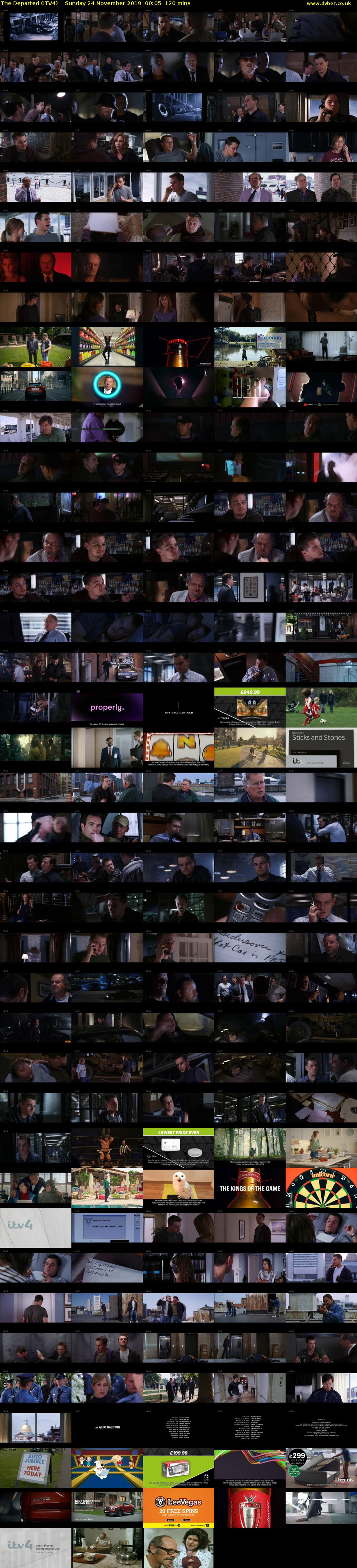 The Departed (ITV4) Sunday 24 November 2019 00:05 - 02:05