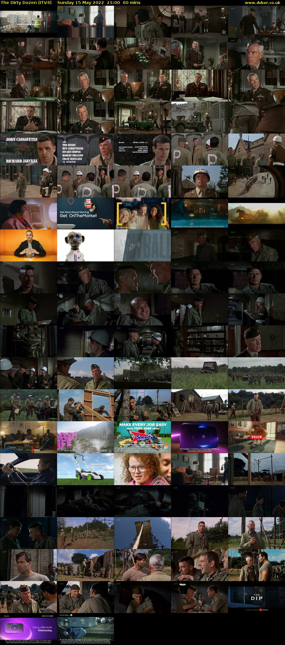 The Dirty Dozen (ITV4) Sunday 15 May 2022 21:00 - 22:00