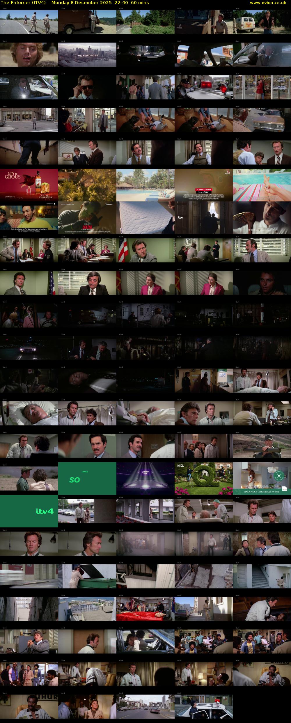 The Enforcer (ITV4) Monday 8 December 2025 22:40 - 23:40
