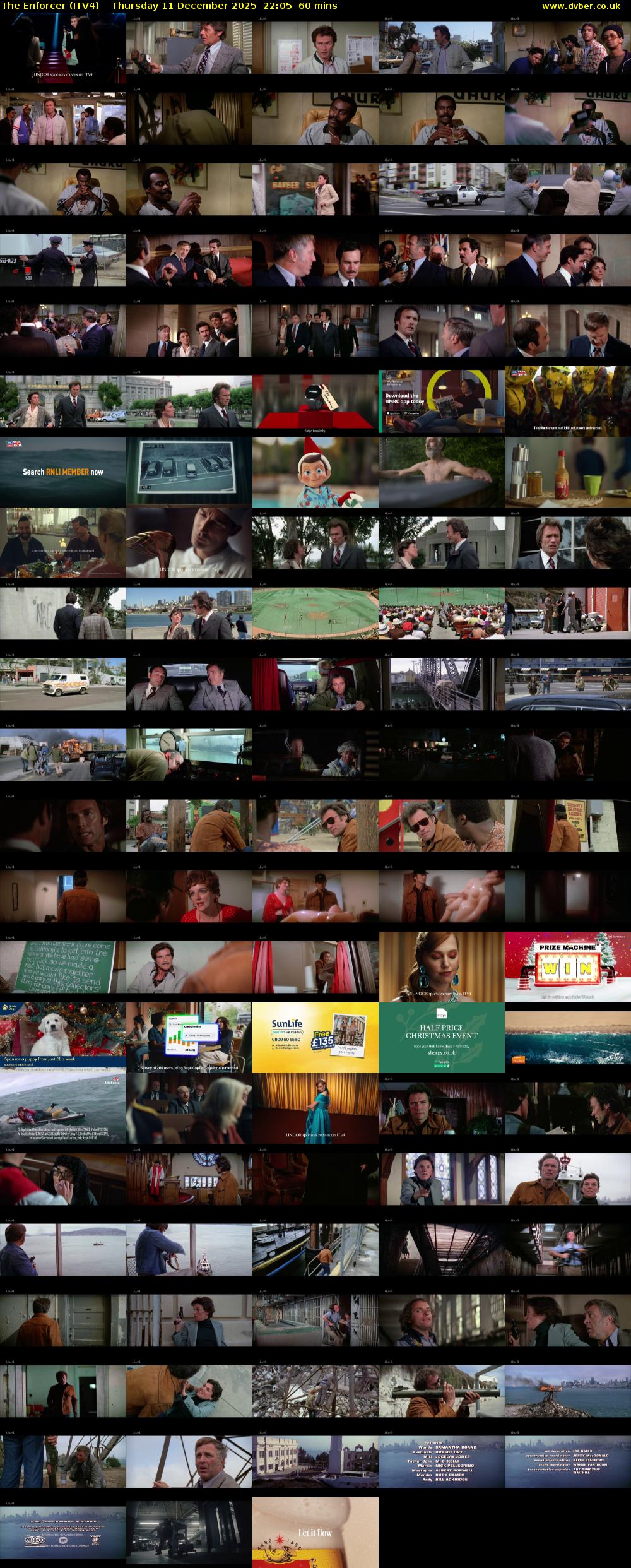 The Enforcer (ITV4) Thursday 11 December 2025 22:05 - 23:05