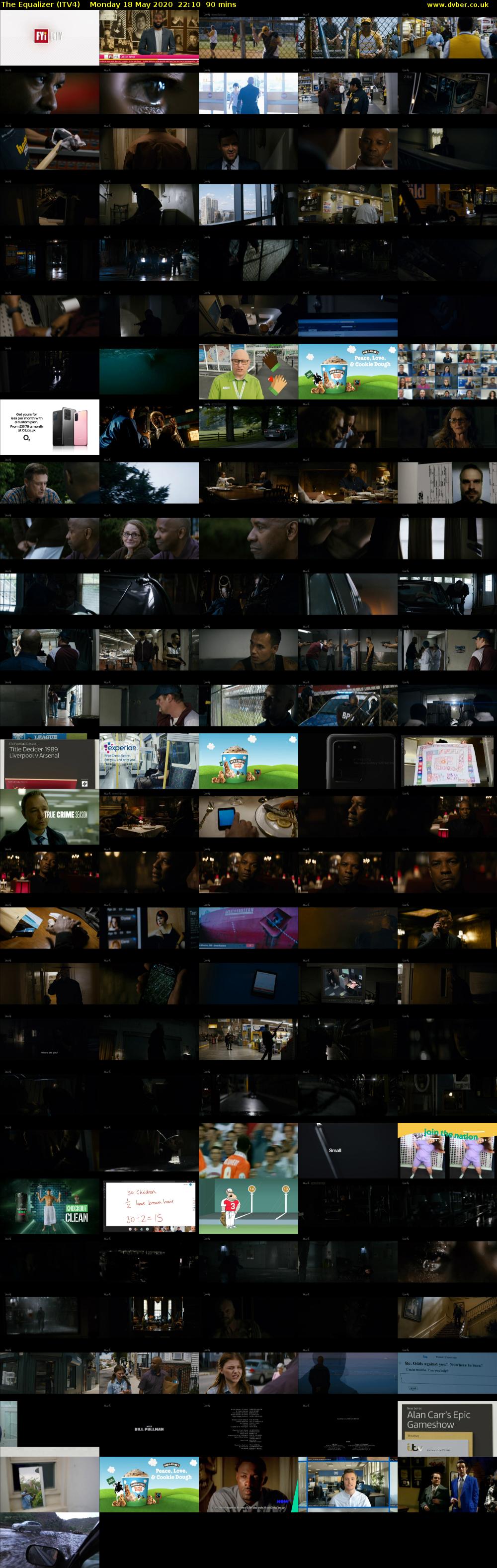The Equalizer (ITV4) Monday 18 May 2020 22:10 - 23:40