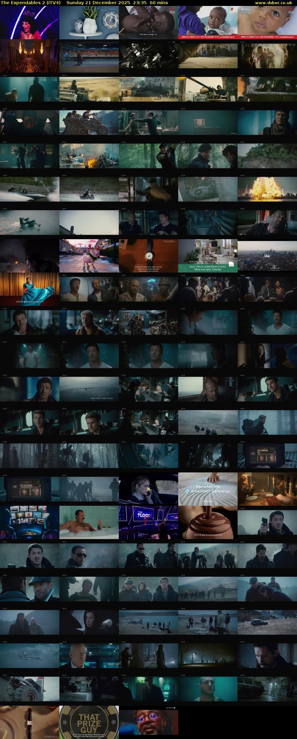 The Expendables 2 (ITV4) Sunday 21 December 2025 23:35 - 00:35