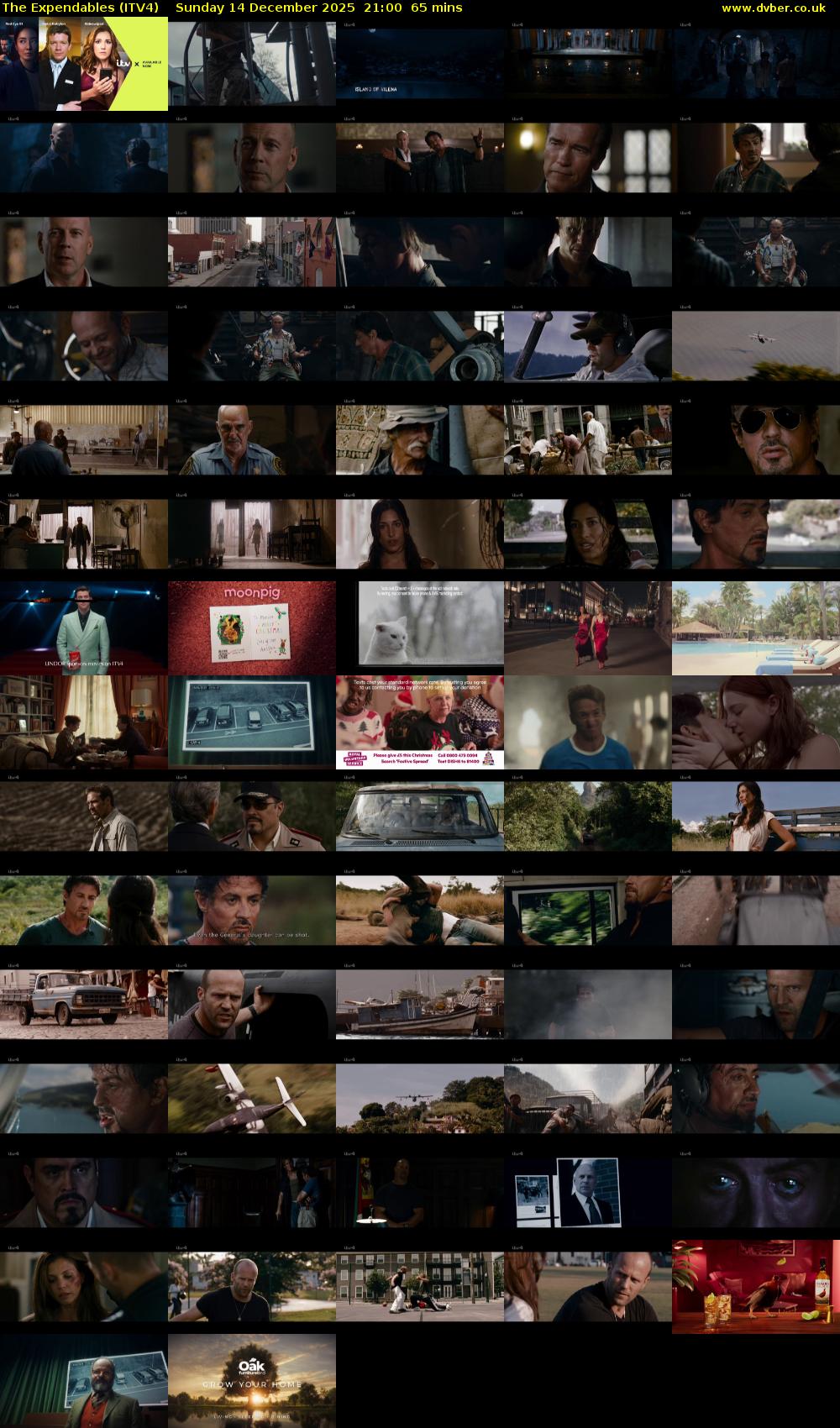 The Expendables (ITV4) Sunday 14 December 2025 21:00 - 22:05
