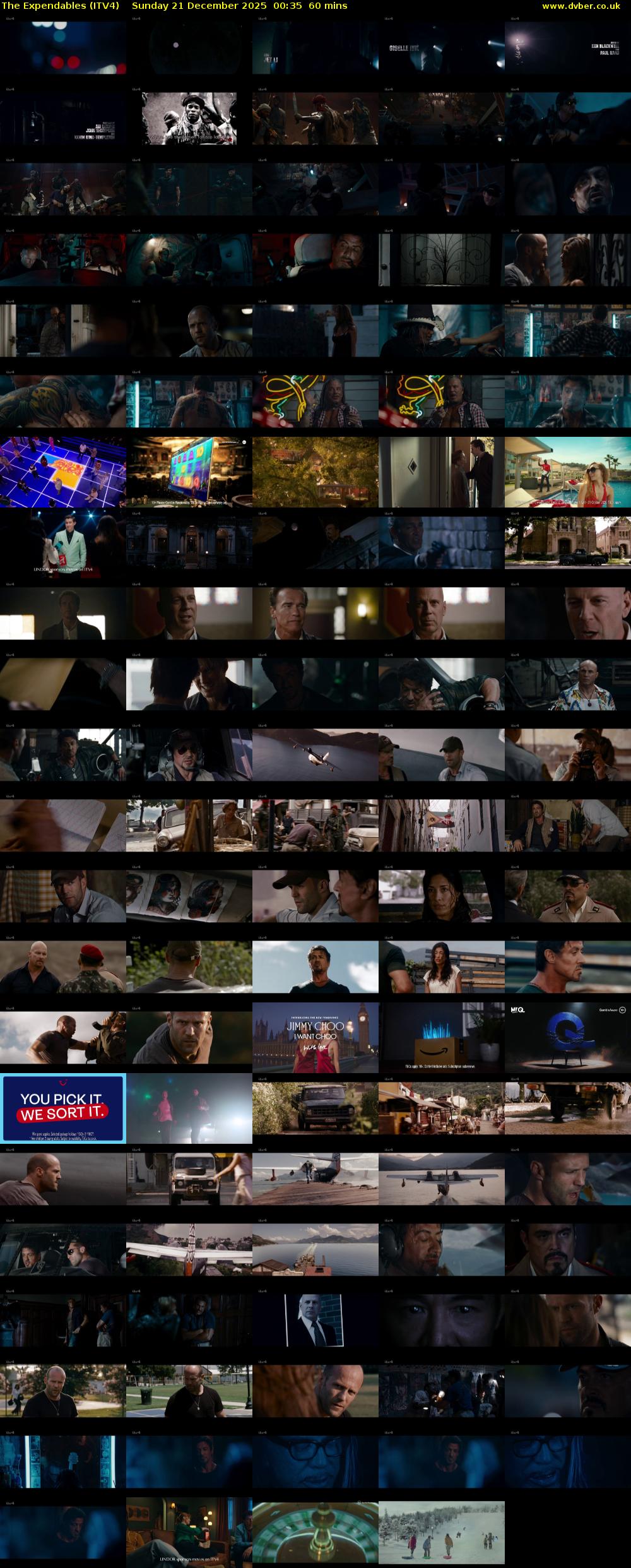 The Expendables (ITV4) Sunday 21 December 2025 00:35 - 01:35