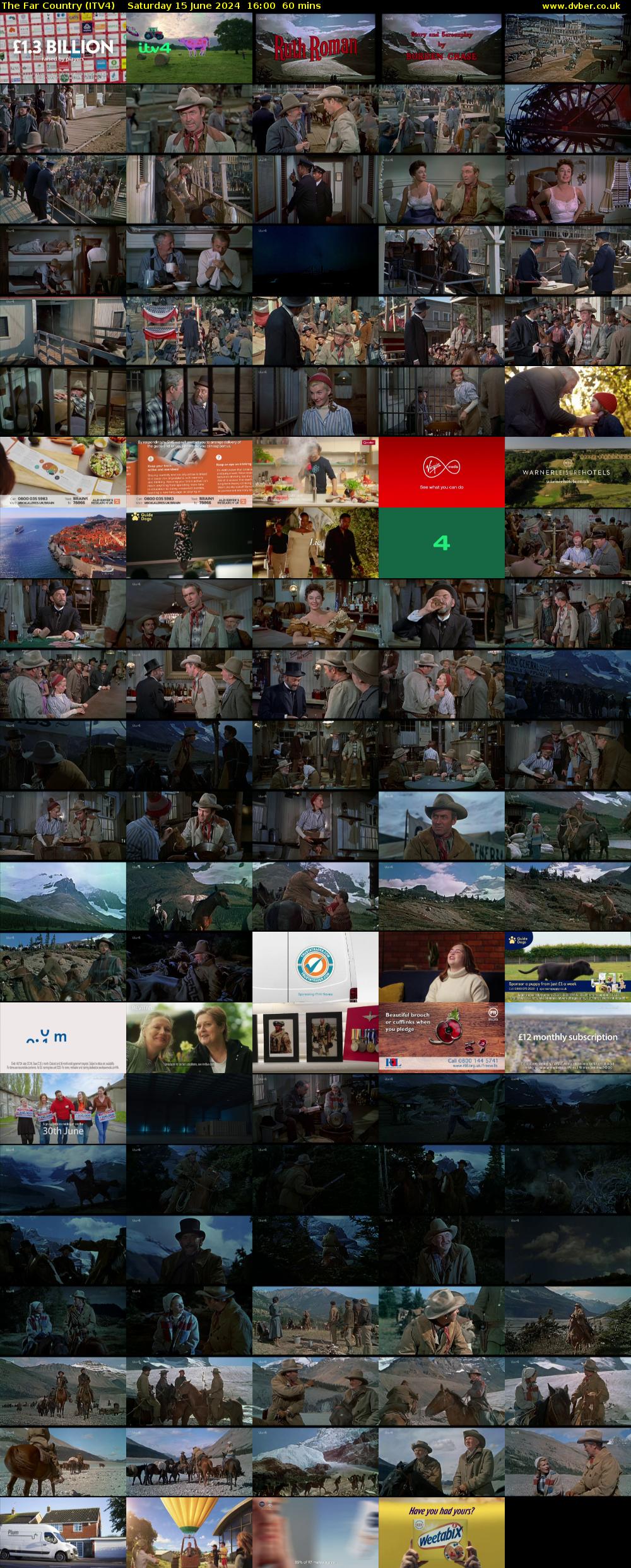 The Far Country (ITV4) Saturday 15 June 2024 16:00 - 17:00