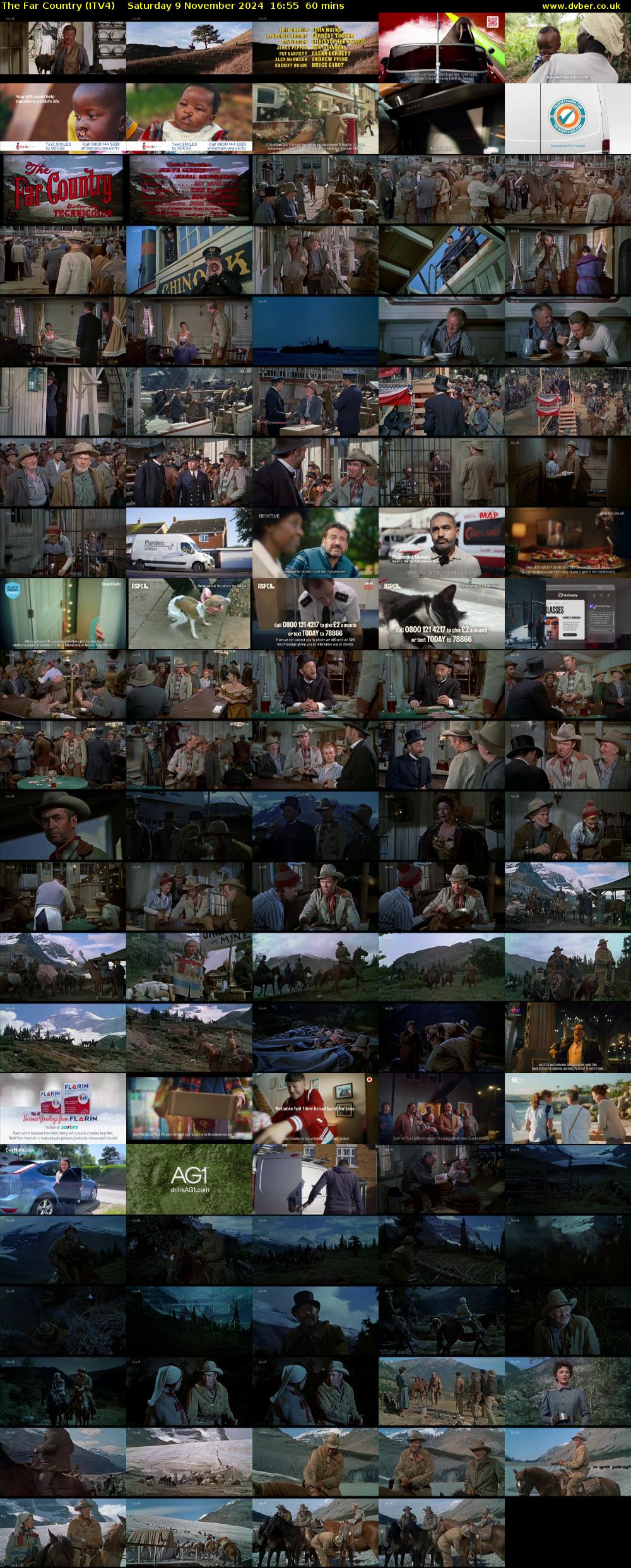 The Far Country (ITV4) Saturday 9 November 2024 16:55 - 17:55