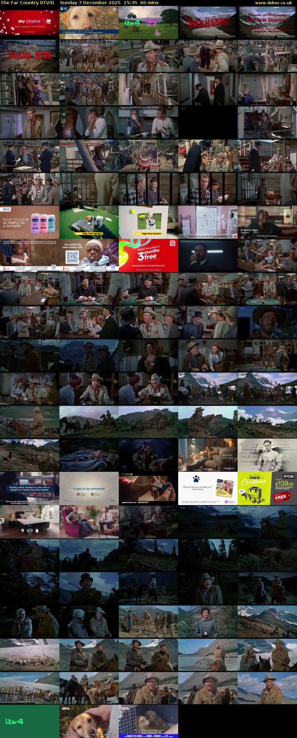 The Far Country (ITV4) Sunday 7 December 2025 15:35 - 16:35